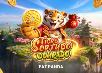 Tigre Sortudo Dourado - IDAGENT138